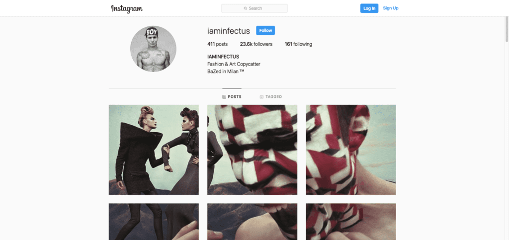 iaminfectus instagram