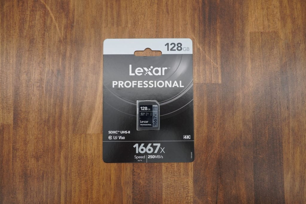 Original Lexar 1667x V60 250MB/s Flash Memory sd cards 64gb 128GB UHS-II U3