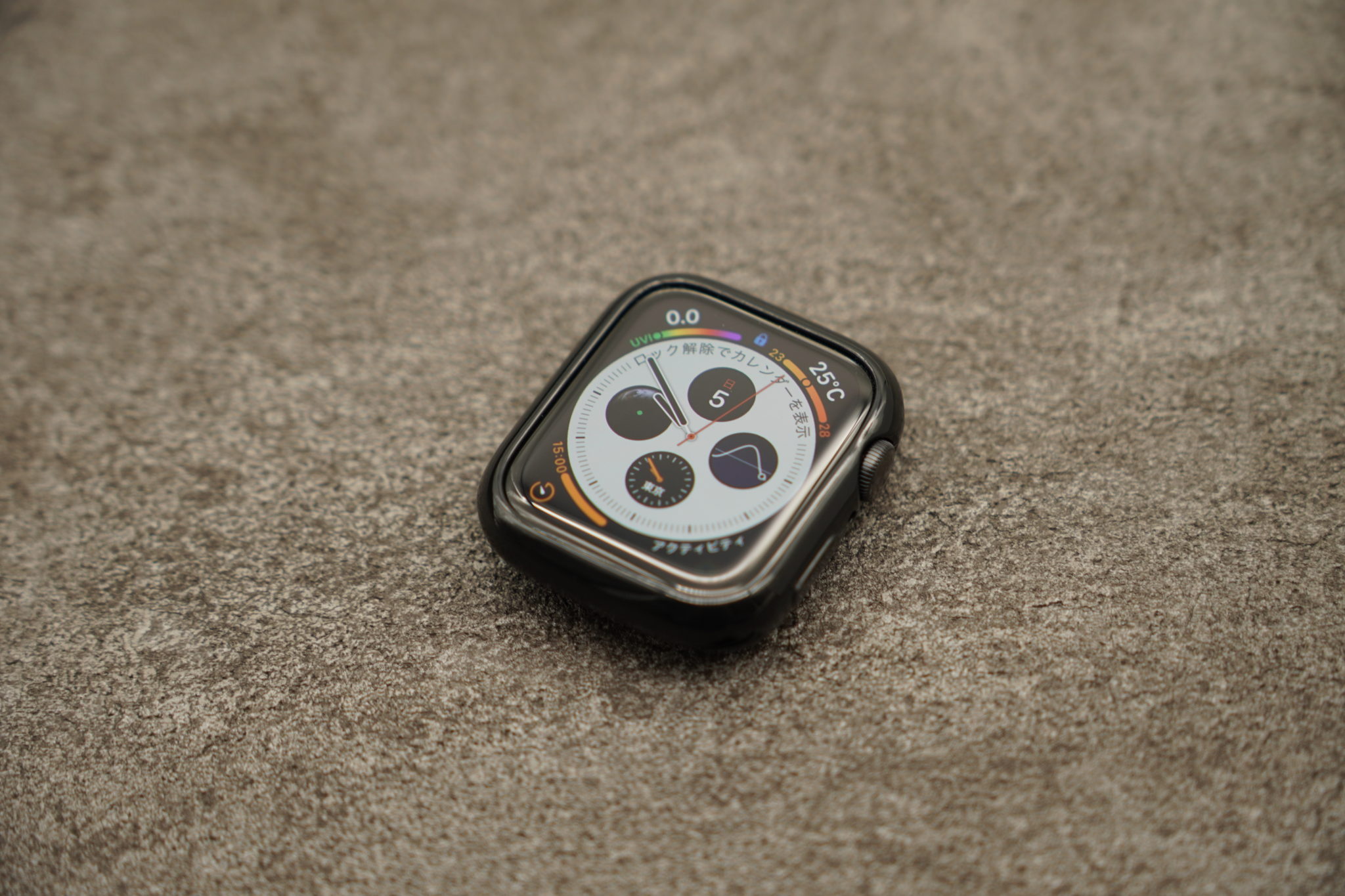 【レビュー】価格に似合わない高級感に驚く ブラックステンレス Apple Watch バンド44mm用