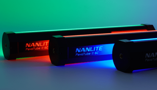 動画やブツ撮りなどの雰囲気作りに最適の照明 NANLITE PavoTube II 6C レビュー