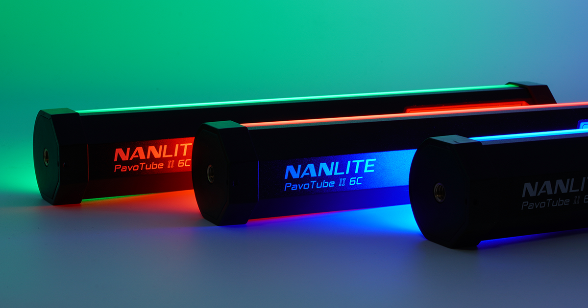 新品 送料無料 秀英堂国内正規品NANLITE PavoTube 30C チューブ型撮影用ライト 2本セット RGBライト チューブライト ビデオライト  LEDチ