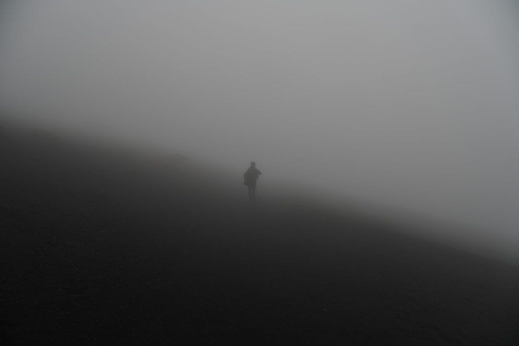 霧の伊豆大島