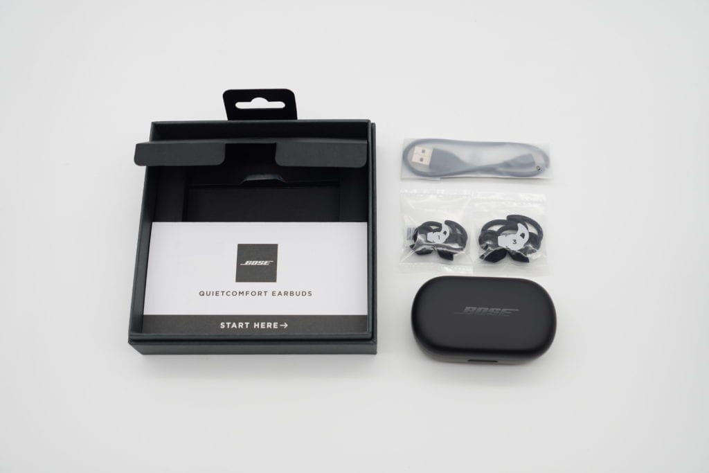 Bose QuietComfort Earbuds レビュー 同梱品