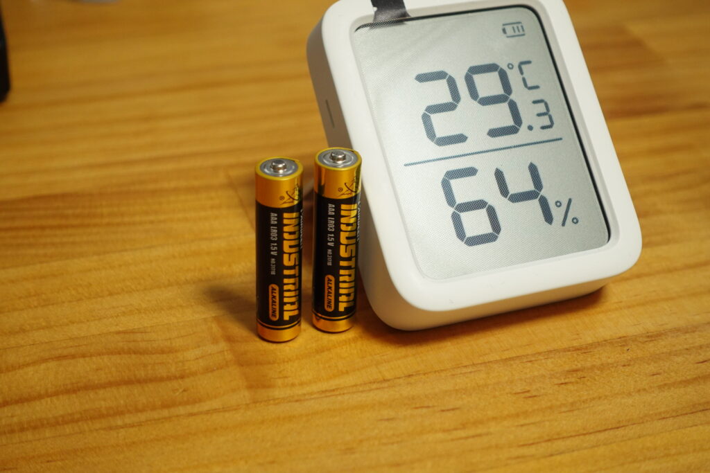 Switchbot 温湿度計プラス 電池交換