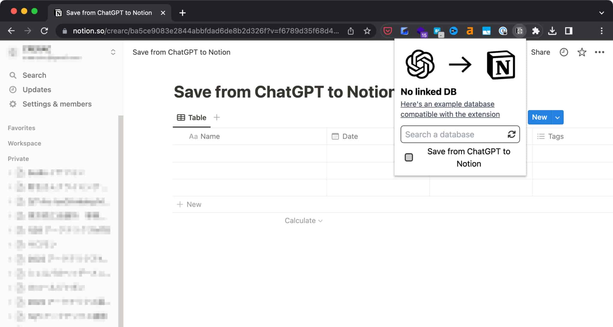 ChatGPT to Notion』 ワンクリックでChatGPTの会話を保存・管理できるChrome拡張機能の設定方法解説 |  最新ガジェットレビューブログ ドローン・最新家電を紹介中: NORILOG（ノリログ）