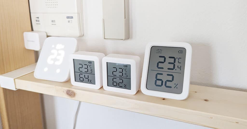 Switchbot温湿度計の誤差を修正する簡易的な湿度校正方法