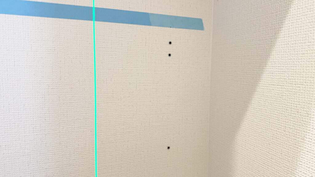 棚柱取り付けDIY手順