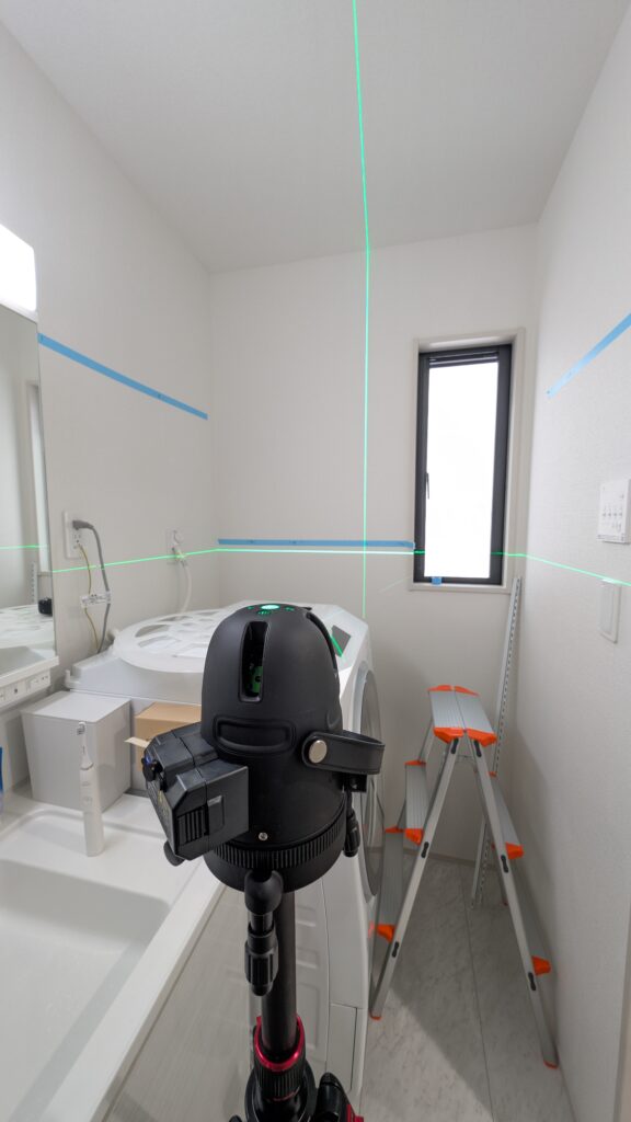 レーザー水平器