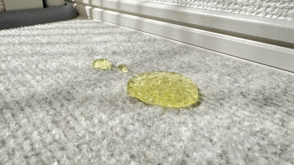犬のおしっこをしっかり撥水